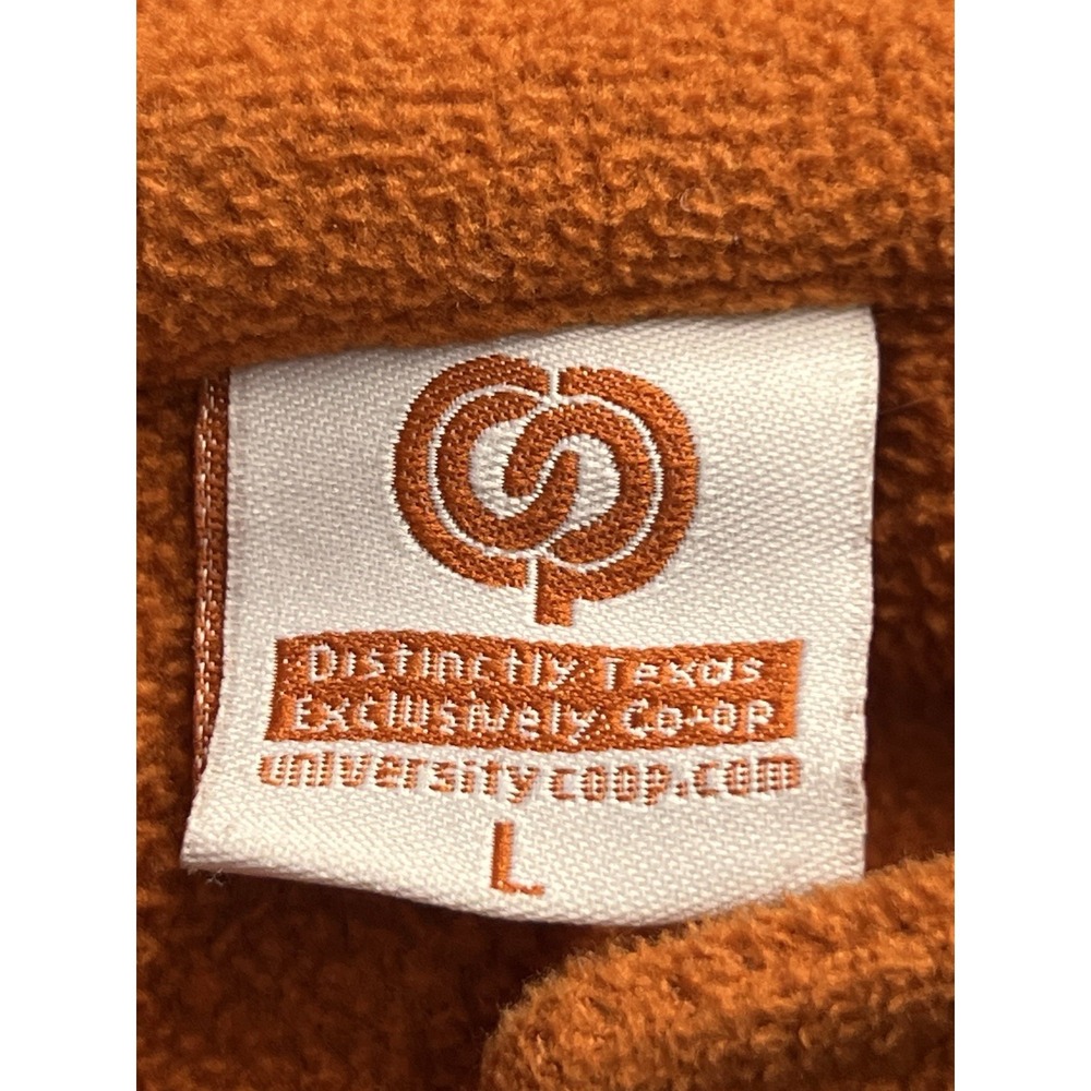 University of Texas Longhorns Women's Pullover Quarter Zip Fleece Large - Picture 6 of 6